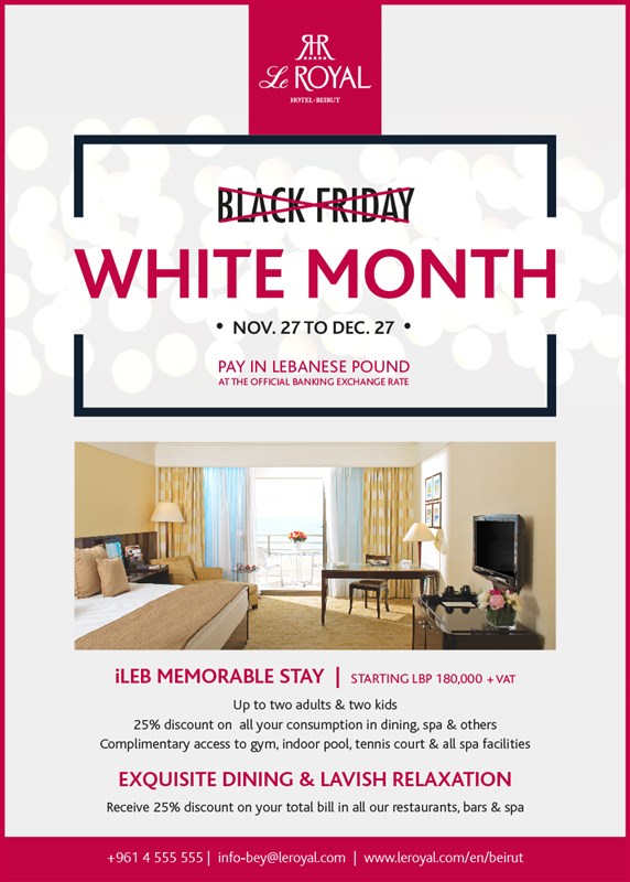 White Month at Le Royal